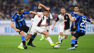 من مباراة إنتر ميلان ويوفنتوس