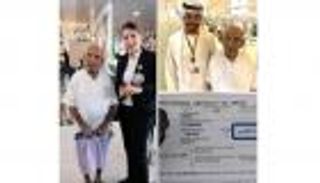 ولد قبل صناعة الطائرات.. مطار أبوظبي يستقبل معمرا هنديا من مواليد 1896