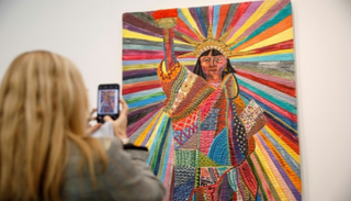 جانب من معرض "فريز" في لندن