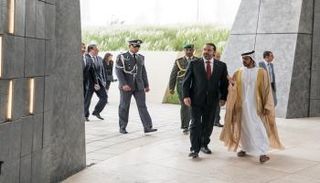 سعد الحريري يزور واحة الكرامة