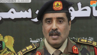 اللواء أحمد المسماري المتحدث باسم الجيش الليبي