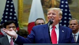 الرئيس الأمريكي دونالد ترامب