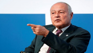  الأمين العام لجامعة الدول العربية أحمد أبو الغيط
