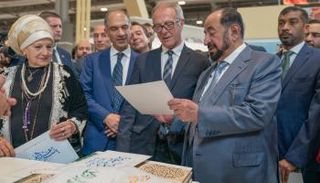 حاكم الشارقة في معرض ليبر الدولي للكتاب