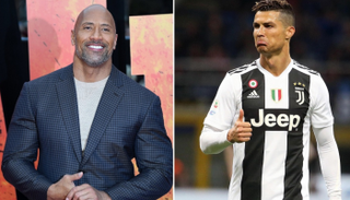 كريستيانو رونالدو وذا روك يتصدران قائمة الرياضيين على أنستقرام