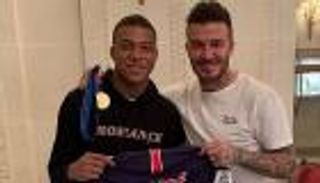 بيكهام يستهدف ضم مبابي إلى شركته الجديدة