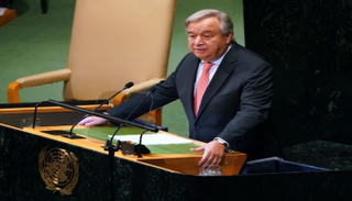 أنطونيو جوتيريس الأمين العام للأمم المتحدة