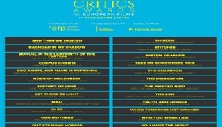 قائمة بالأفلام المرشحة 