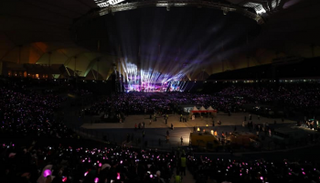 الحفل شهد حضوراً جماهيرياً ضخماً