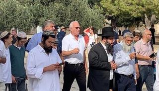 اقتحام وزير الزراعة الإسرائيلي المسجد الأقصى- أرشيفية