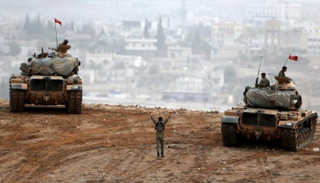 قوات تركية تشن عدوانها على الشمال السوري