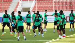 تدريبات "الأخضر" قبل المباراة