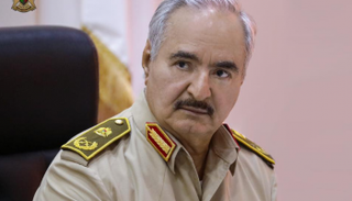 المشير خليفة حفتر قائد الجيش الليبي