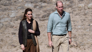 الأمير وليام وزوجته كيت ميدلتون