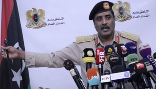 المتحدث باسم الجيش الوطني الليبي اللواء أحمد المسماري
