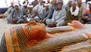 التوابيت تعود للأسرة 22 في مصر القديمة