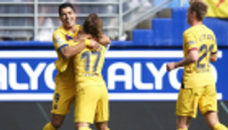 هجوم برشلونة يتوهج أمام إيبار بقوة ثلاثية الأبعاد