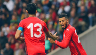 أنيس البدري لاعب منتخب تونس