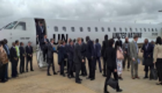 وفد مجلس الأمن يصل إلى جوبا للمشاركة في مباحثات السلام السودانية