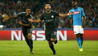 مانشستر سيتي ونابولي في 2017