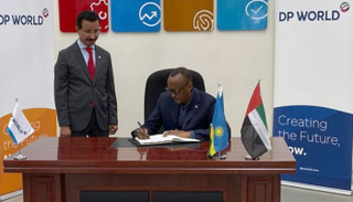 موانئ دبي العالمية تفتتح منصة كيغالي في رواندا