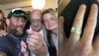يعثر على خاتم زواجه المفقود بفضل سمكة