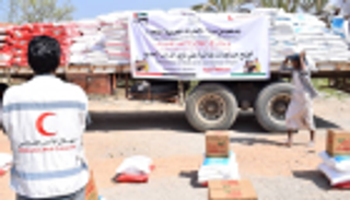 مساعدات إغاثية إماراتية لسكان شبوة اليمنية