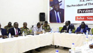 جانب من المفاوضات بين حكومة السودان والحركة الشعبية بجوبا