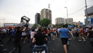 جانب من المظاهرات اللبنانية - أرشيفية