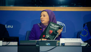 مريم رجوي زعيمة المعارضة الإيرانية