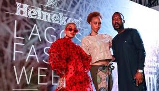 جانب من فعاليات أسبوع الموضة في لاجوس