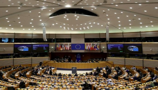 جانب من اجتماع البرلمان الأوروبي- رويترز