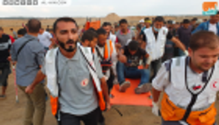 77 إصابة في قمع الاحتلال مظاهرات العودة شرق غزة