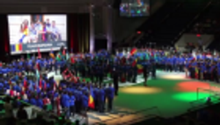 روبوتات صينية تتقمص حركة اليد البشرية في "فيرست جلوبال" بدبي