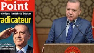 مجلة فرنسية تتحدى الرئيس التركي رجب طيب أردوغان