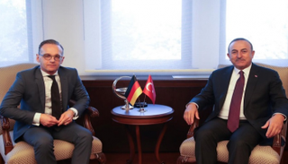 جاويش أوغلو وهايكو ماس - رويترز