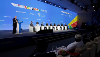 جانب من القمة الروسية الأفريقية في سوتشي