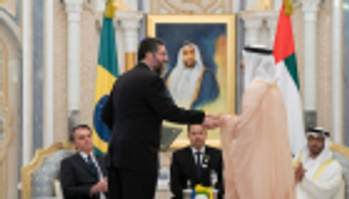 محمد بن زايد وبولسونارو يشهدان تبادل اتفاقيات ومذكرات تفاهم