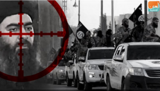 أبوبكر البغدادي زعيم تنظيم داعش الإرهابي