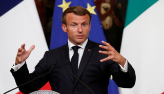 الرئيس الفرنسي إيمانويل ماكرون