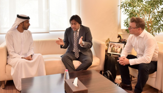 وفد من الاتحاد الآسيوي يزور مقر اتحاد الكرة الإماراتي