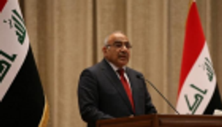 رئيس الوزراء العراقي يرهن استقالة الحكومة باتفاق بين الصدر والعامري