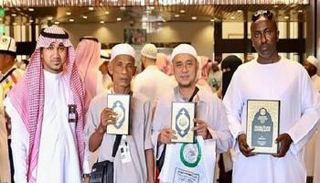 جانب من زيارة القضاة لمجمع طباعة المصحف