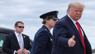 الرئيس الأمريكي دونالد ترامب - أ ف ب