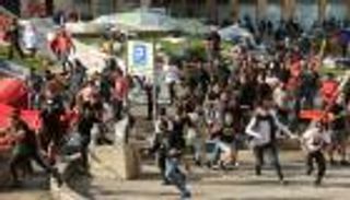 حزب الله وحركة أمل يحولان وسط بيروت إلى ساحة معركة