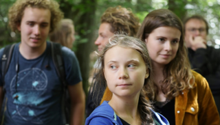 الناشطة السويدية جريتا تونبرج