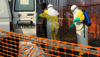 المنظمة علّقت عمليات فحص فيروس الإيبولا في 5 مواقع - أرشيفية