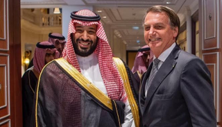 ولي العهد السعودي يلتقي رئيس جمهورية البرازيل الاتحادية