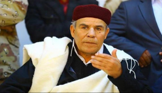 صالح الأطيوش شيخ قبيلة المغاربة الليبية