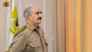 المشير خليفة حفتر قائد الجيش الليبي